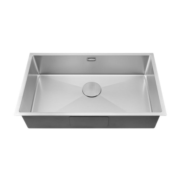 Hex Uno 700 Textured Kitchen Sink - Stainless Steel